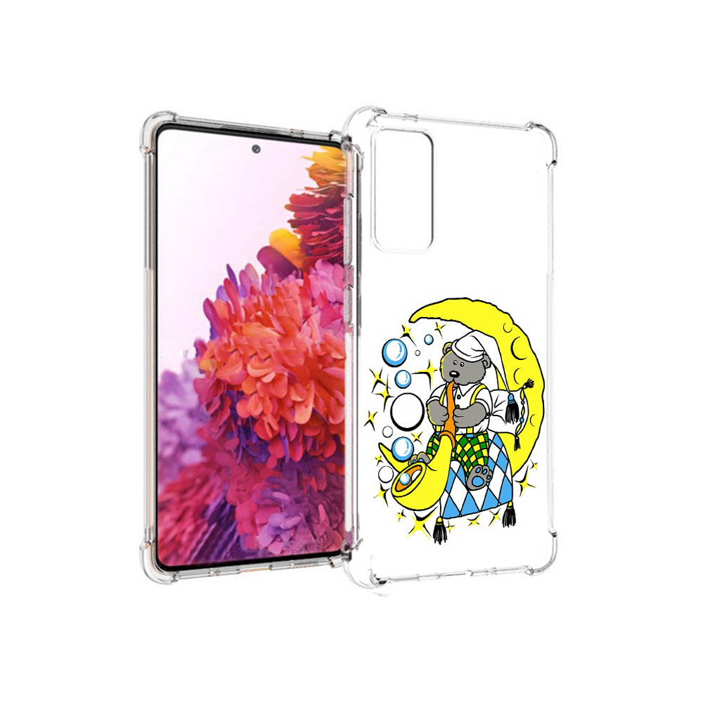 

Чехол MyPads Tocco для Samsung Galaxy S20 FE Сырная луна (PT153647.496.167), Прозрачный, Tocco