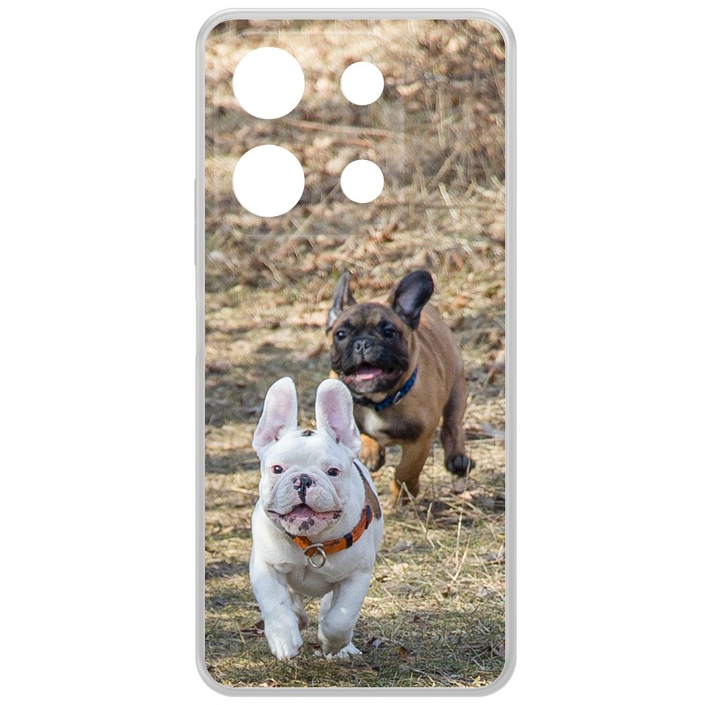 

Чехол-накладка Krutoff Clear Case Догонялки для INFINIX Note 30i, Прозрачный