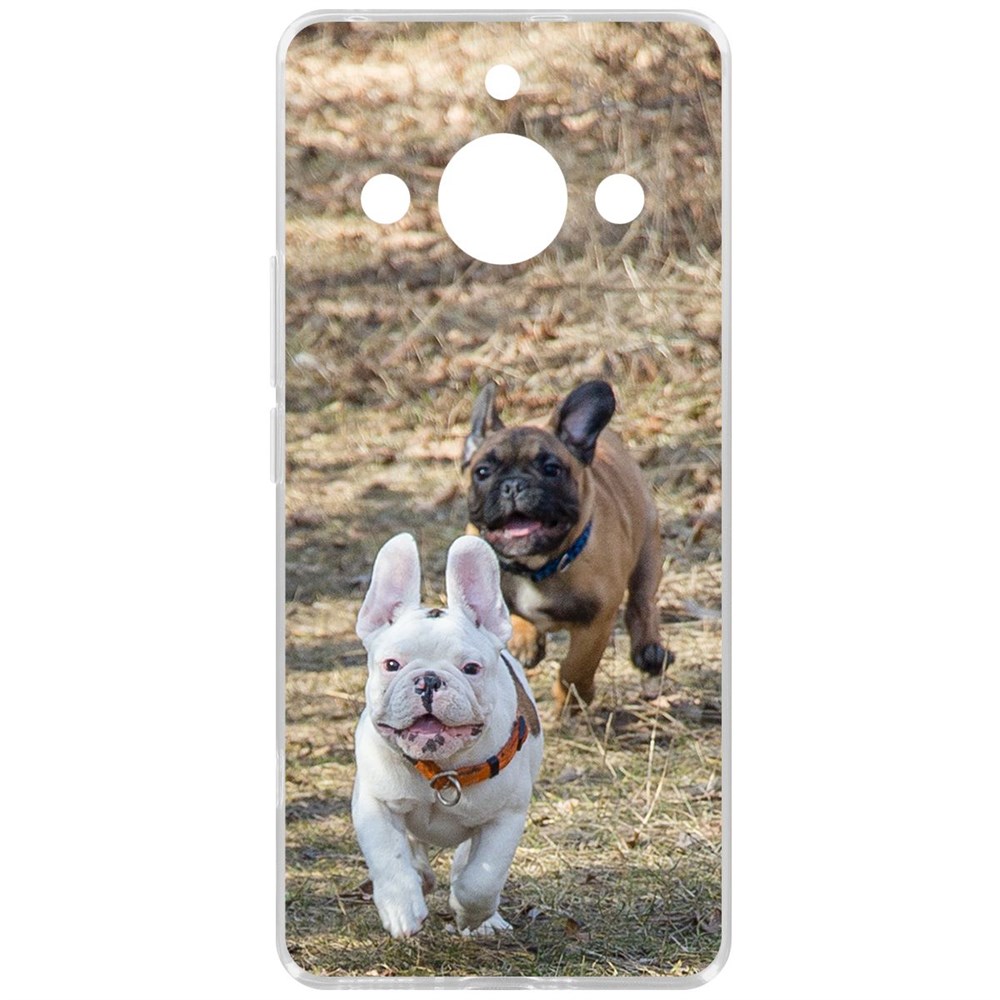 

Чехол-накладка Krutoff Clear Case Догонялки для Realme 11 Pro+, Прозрачный