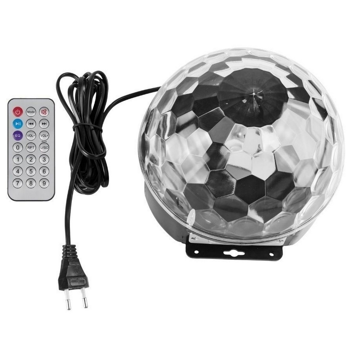 Диско-шар MAGAZIN TOYS светодиодный проектор для домашней дискотеки 30Вт с Bluetooth 51106 осветитель светодиодный godox led500c студийный без пульта
