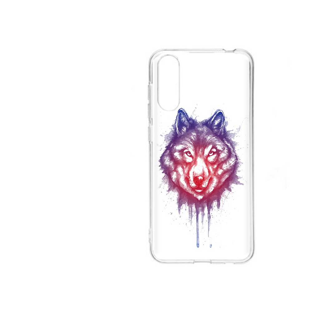 Чехол MyPads Tocco для ZTE Blade A7 2020 пушистый волк (PT142232.471.561)