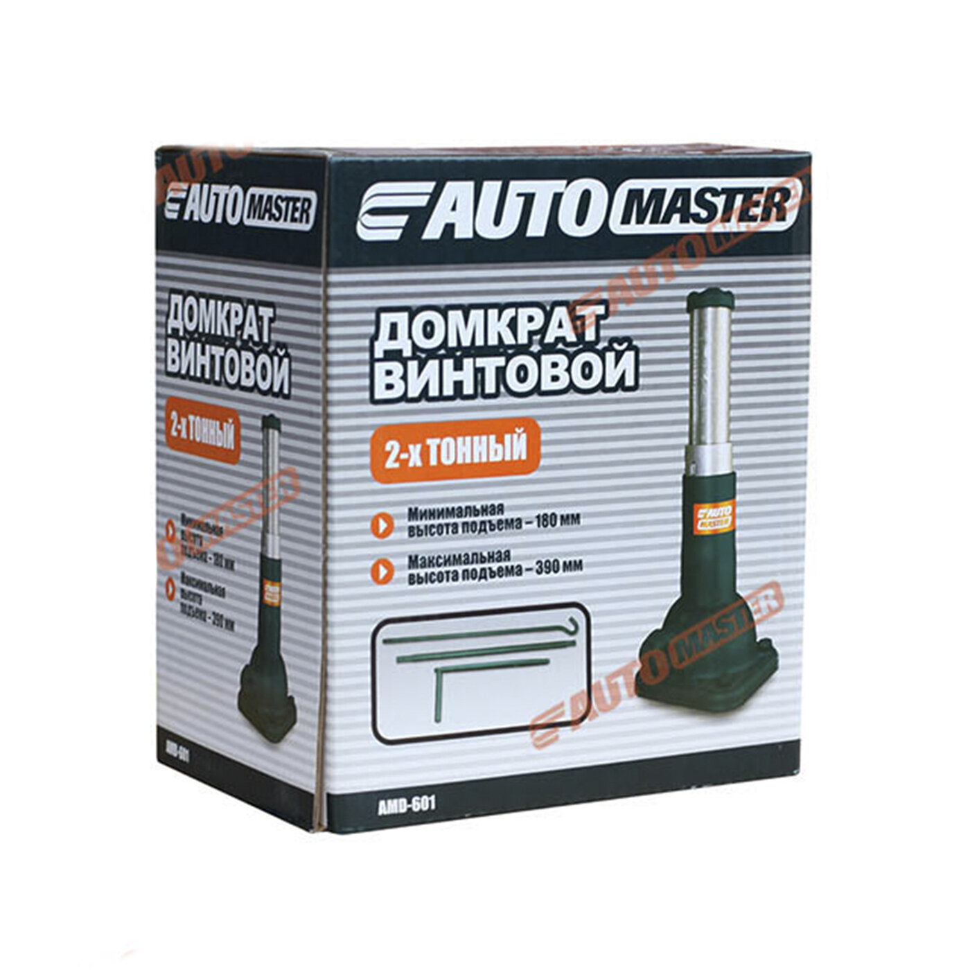 

AMD-601 Домкрат винтовой 2-т 180-390мм AUTOMASTER, AMD-601