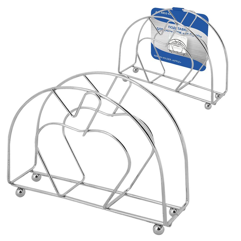 фото Подставка для салфеток мульидом яблоко an52-62 мультидом