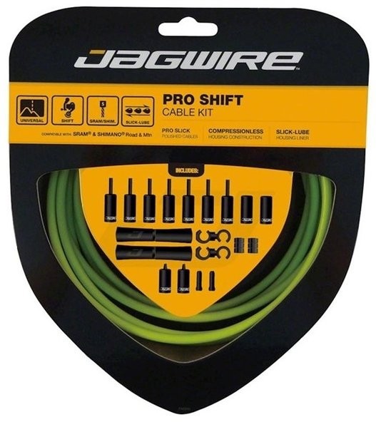 

JAGWIRE Комплект тросов переключения Pro Shift Kit с рубашкой, заглушками, крючками и защи