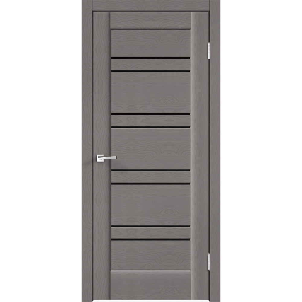 

Дверь межкомнатная Premier 18 700х2000 мм ПВХ Soft Touch ясень грей со стеклом, Серый