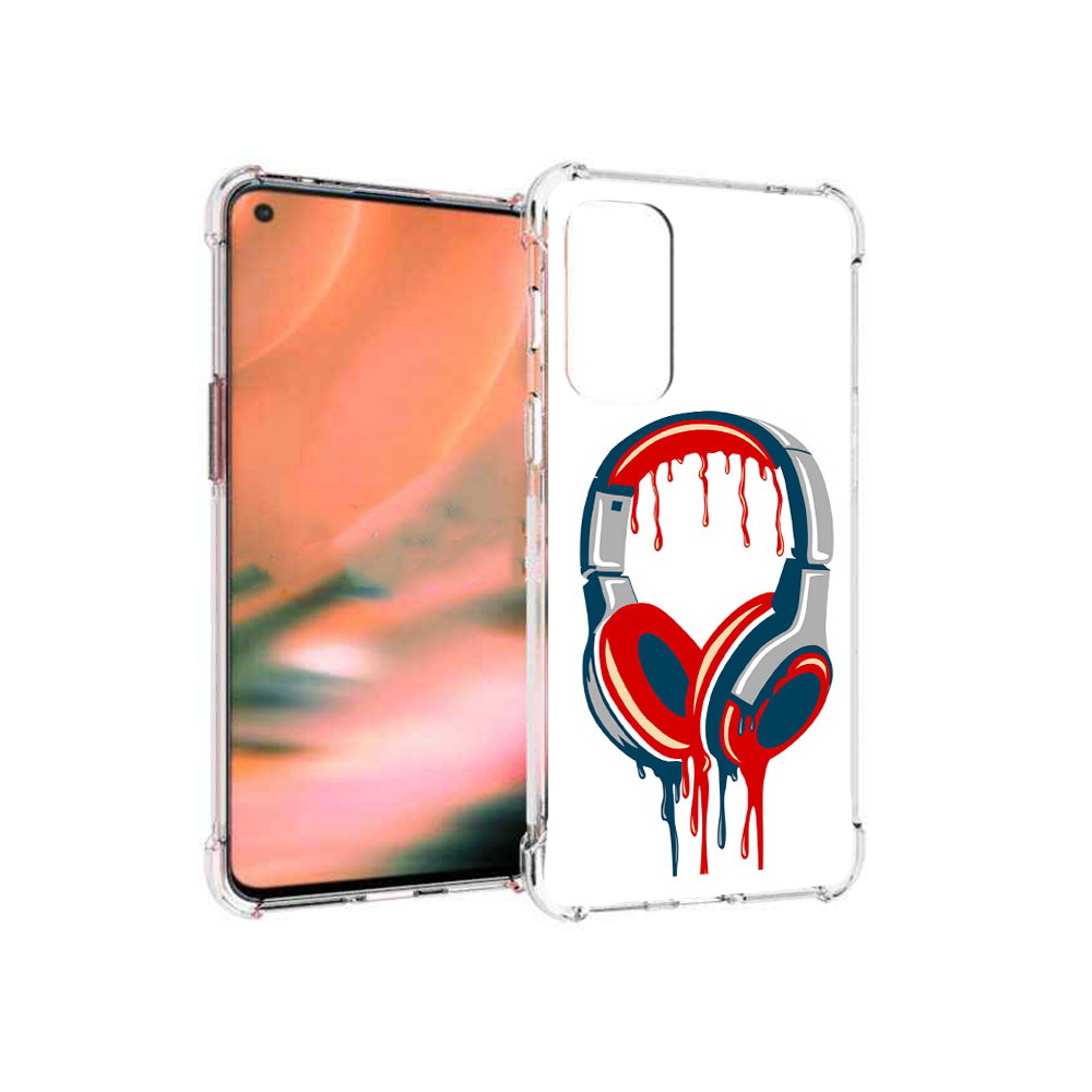 

Чехол MyPads Tocco для OnePlus Nord 2 5G не делай громко (PT161451.125.517), Прозрачный, Tocco