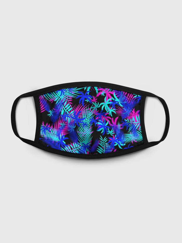 

Многоразовая маска унисекс Burnettie Tropical Neon, Разноцветный, Tropical Neon