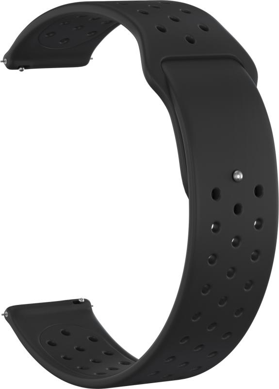 

Ремешок силиконовый GSMIN Sport Edition 20 для Samsung Galaxy Watch 4 44мм (Черный)