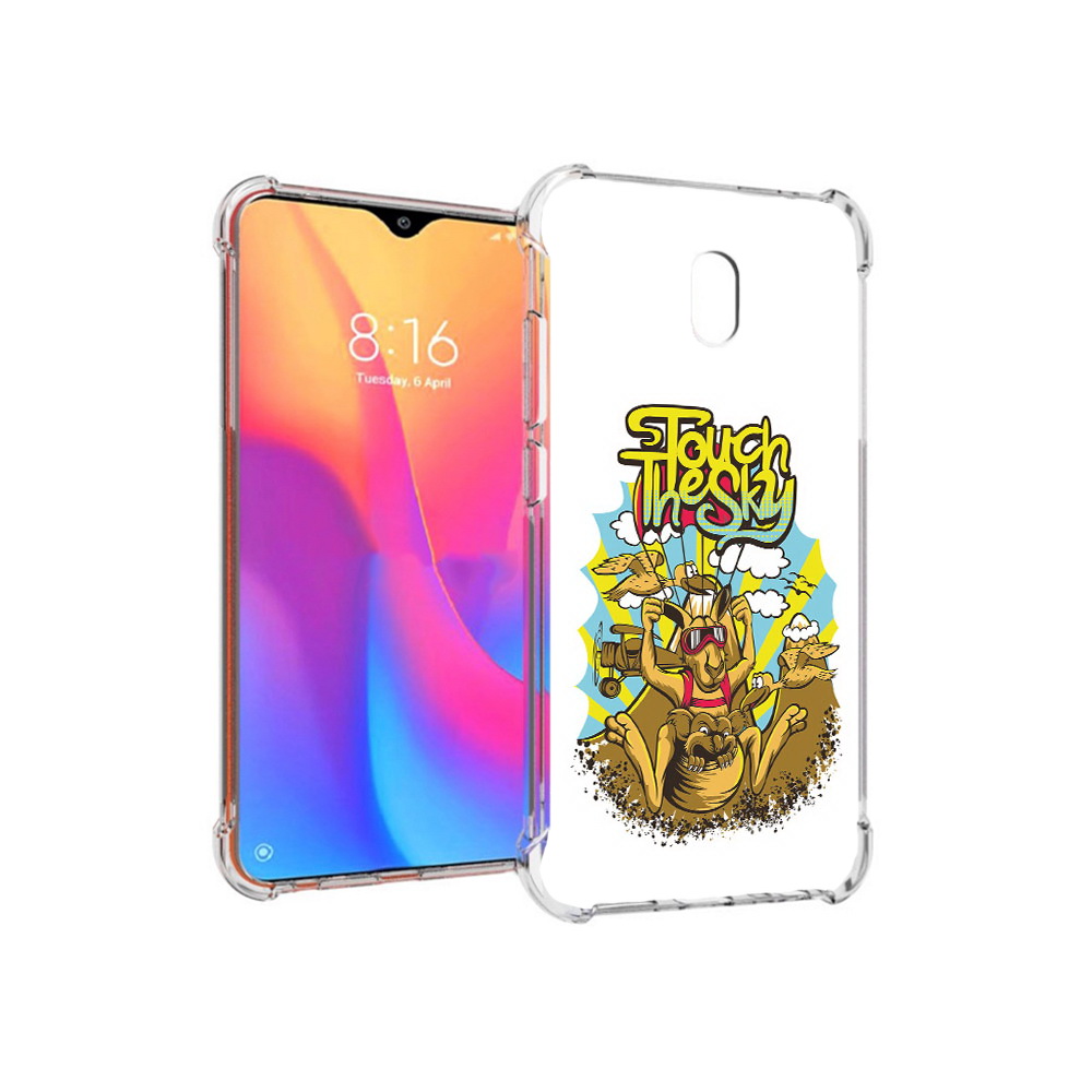 Чехол MyPads Tocco для Xiaomi Redmi 8A нарисованное кенгуру комикс (PT138948.272.505)