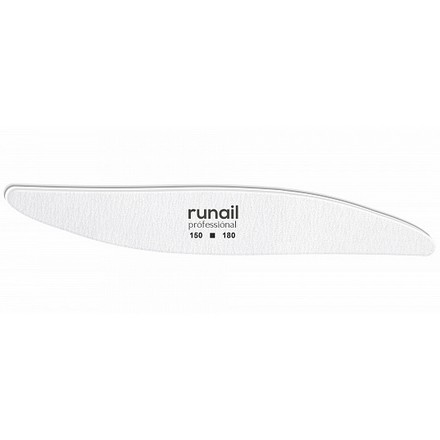 

Пилка для искусственных ногтей ruNail белая лепесток 150/180