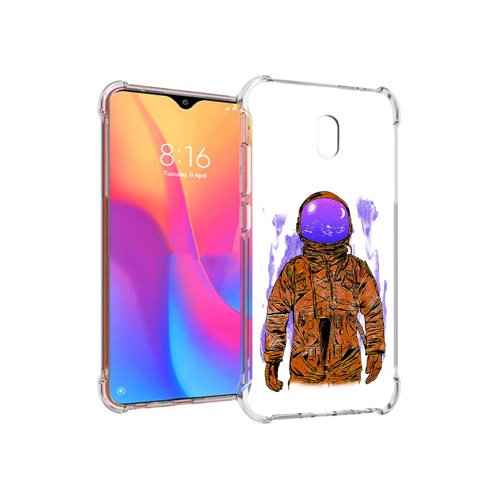 Чехол MyPads Tocco для Xiaomi Redmi 8A нарисованный мужчина в скафандре (PT138948.272.510)