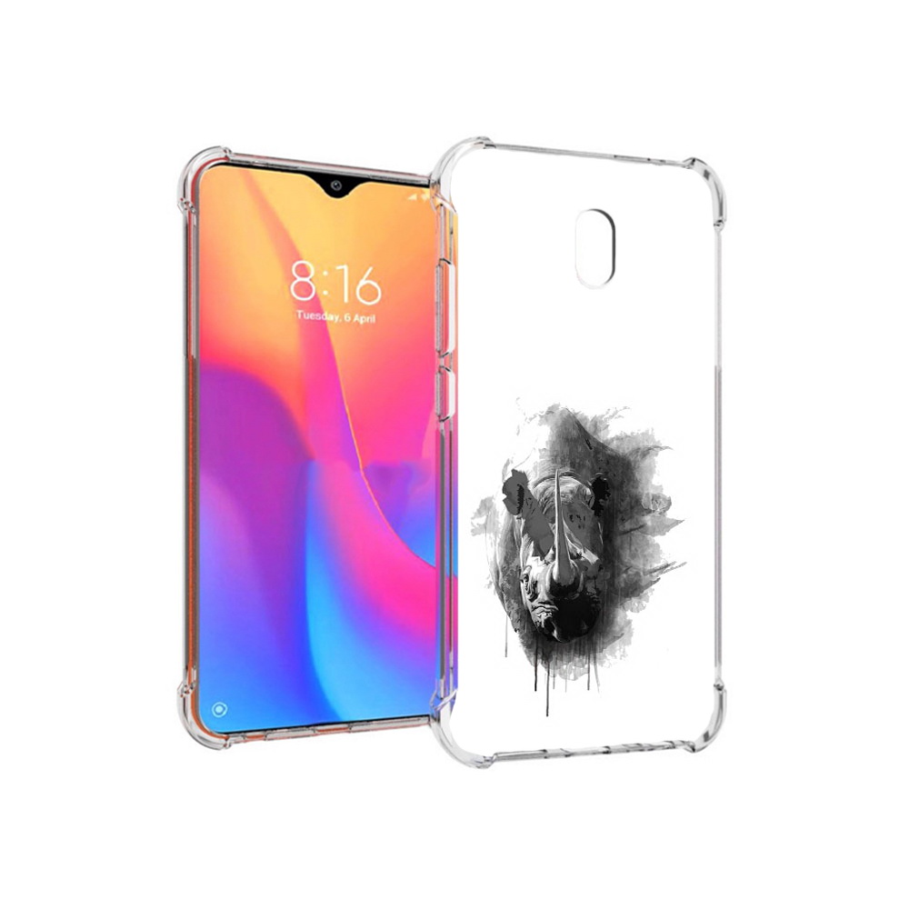

Чехол MyPads Tocco для Xiaomi Redmi 8A носорог (PT138948.272.523), Прозрачный, Tocco