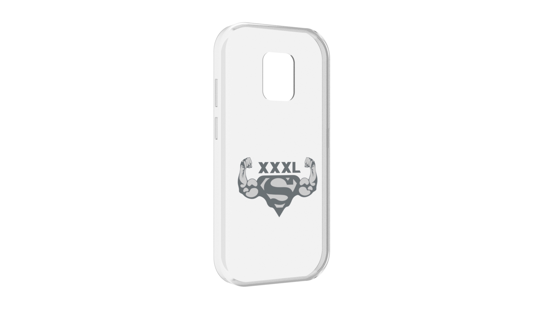 

Чехол MyPads бодибилдинг супермен для UleFone Power Armor 14/14 Pro, Прозрачный, Tocco