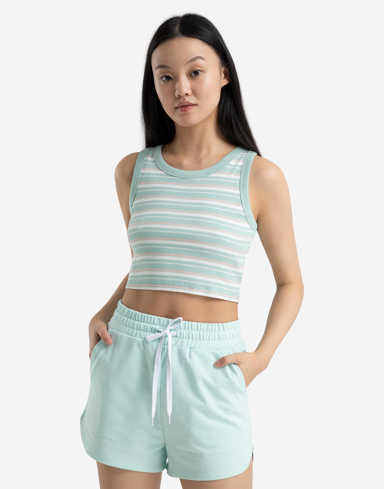 

Топ женский Gloria Jeans GTN003085 зеленый S, GTN003085
