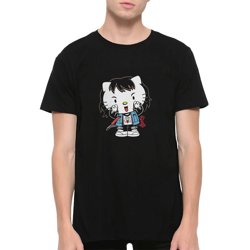 

Футболка мужская Dream Shirts Hellfire Club Hello Kitty - Очень странные дела черная 2XL, Hellfire Club Hello Kitty - Очень странные дела