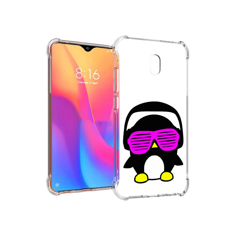 

Чехол MyPads Tocco для Xiaomi Redmi 8A пингвин (PT138948.272.541), Прозрачный, Tocco