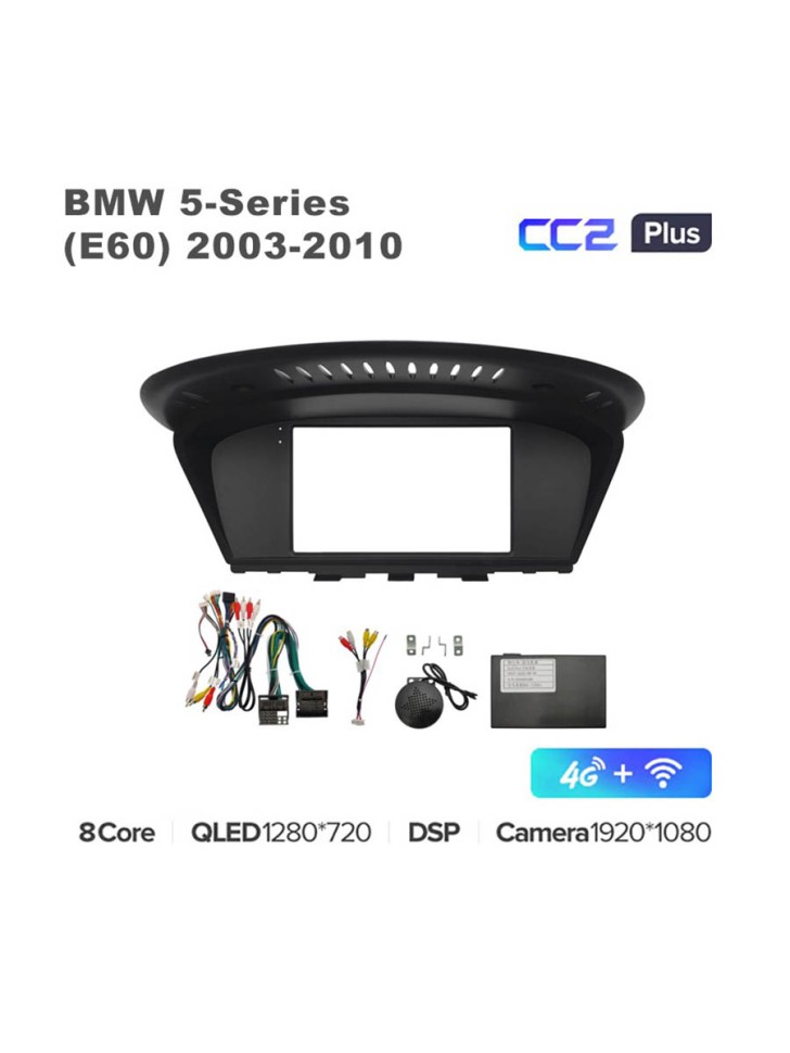Штатная магнитола Teyes CC2 Plus 7 для BMW 5-Series E60 2003-2010 464G 6652000₽