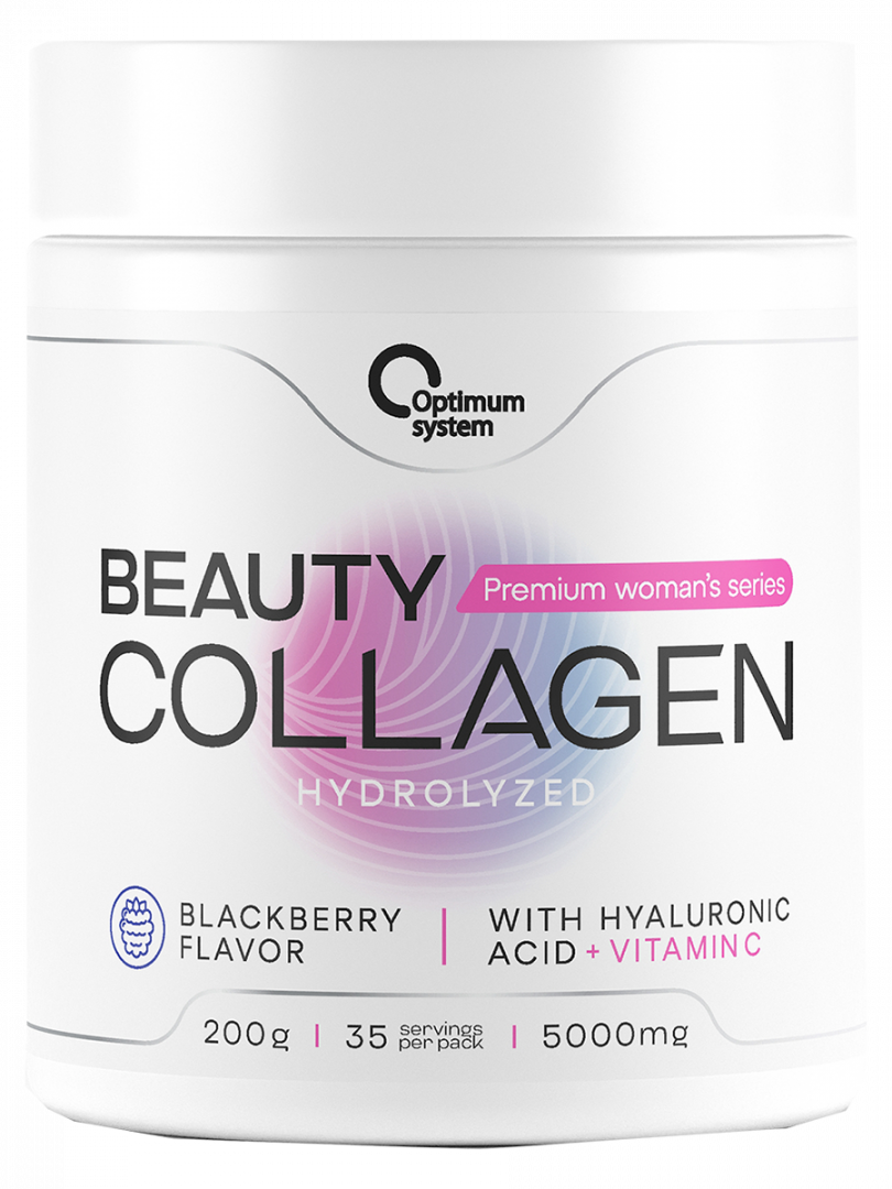 Купить Collagen Optimum System Beauty Powder малина 200 г