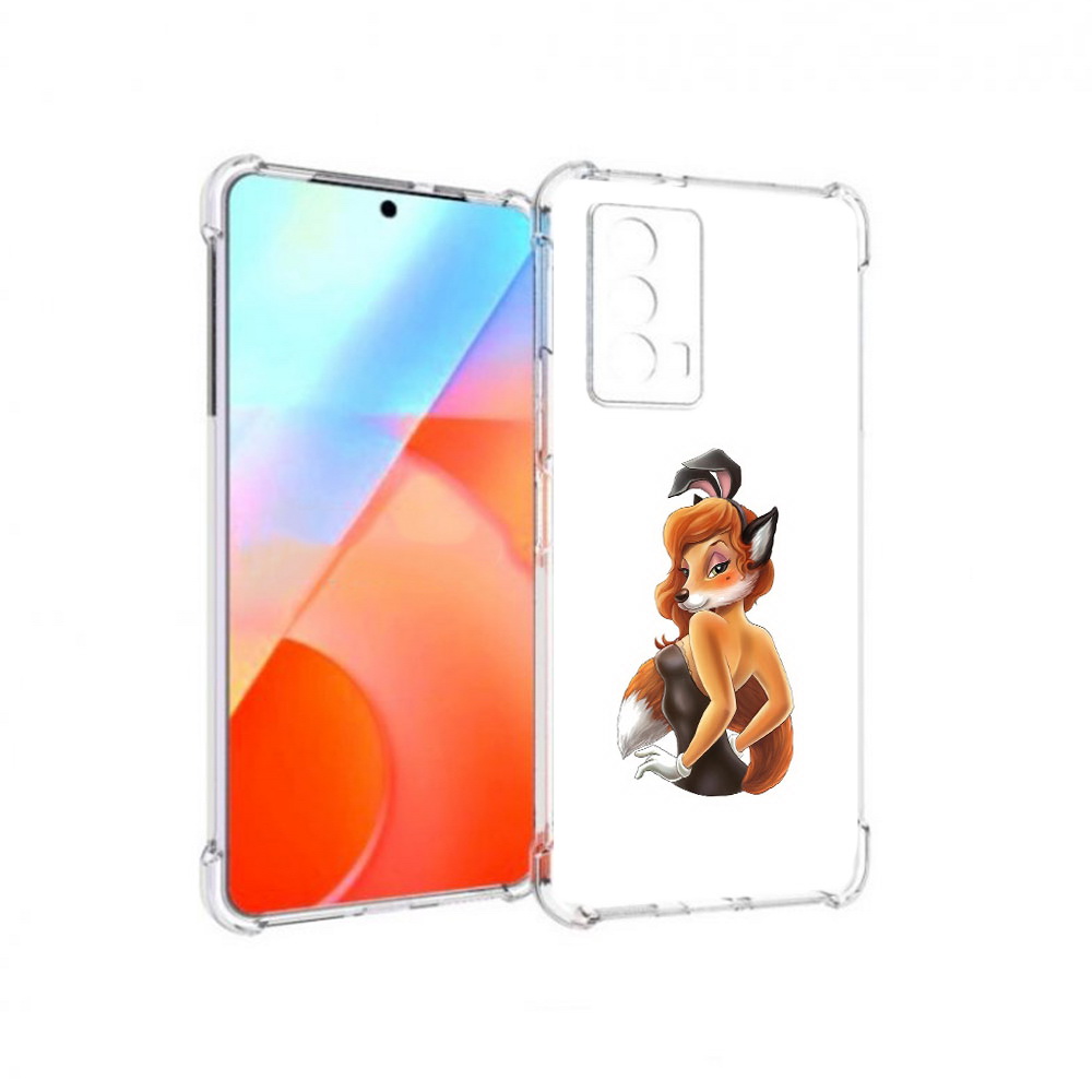 

Чехол MyPads Tocco для Vivo iQOO Z5 баронесса (PT226980.401.227), Прозрачный, Tocco
