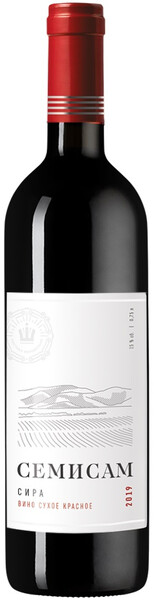

Крепленое вино Semisam Syrah красное, сухое, 750 мл, Красный