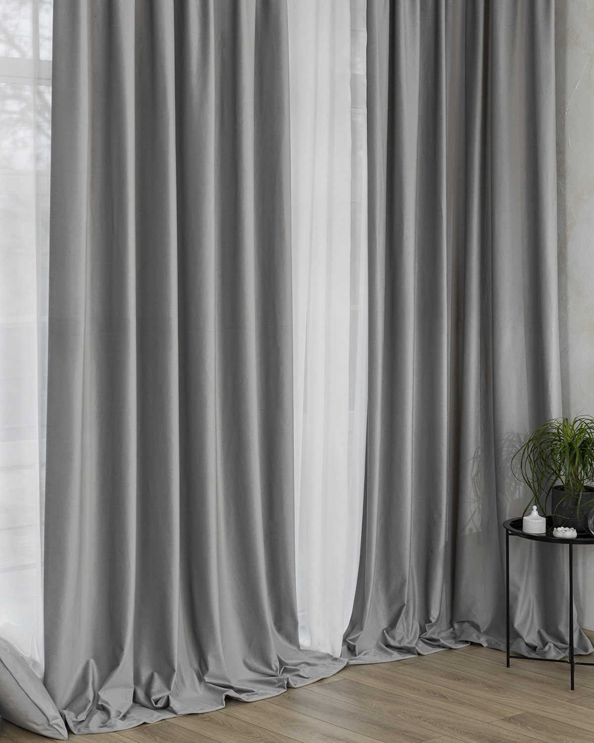 

Комплект штор бархат 300х290 Беллиссимо Хрустальный Evrika Home, Беллиссимо 2ш