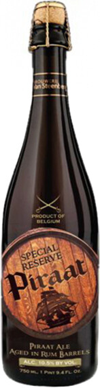 

Пиво Van Steenberge Piraat Special Reserve Rum Barrel Aged 10,5% 0,75 л, Светлое