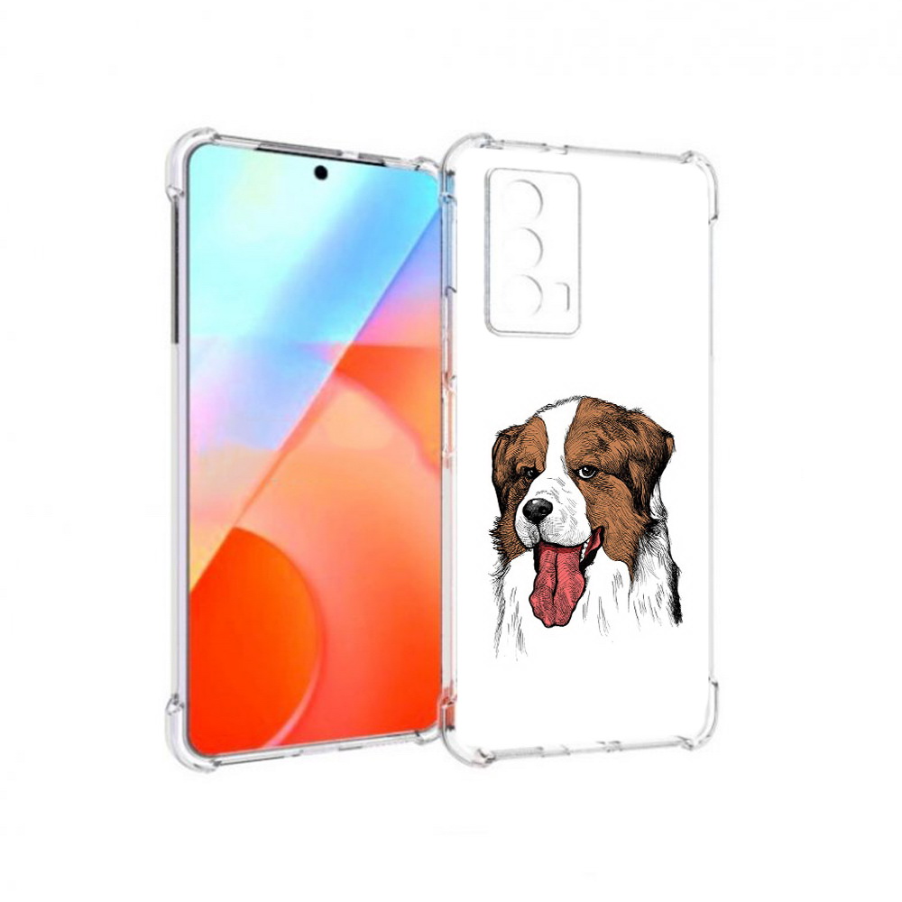 

Чехол MyPads Tocco для Vivo iQOO Z5 бетховен (PT226980.401.230), Прозрачный, Tocco