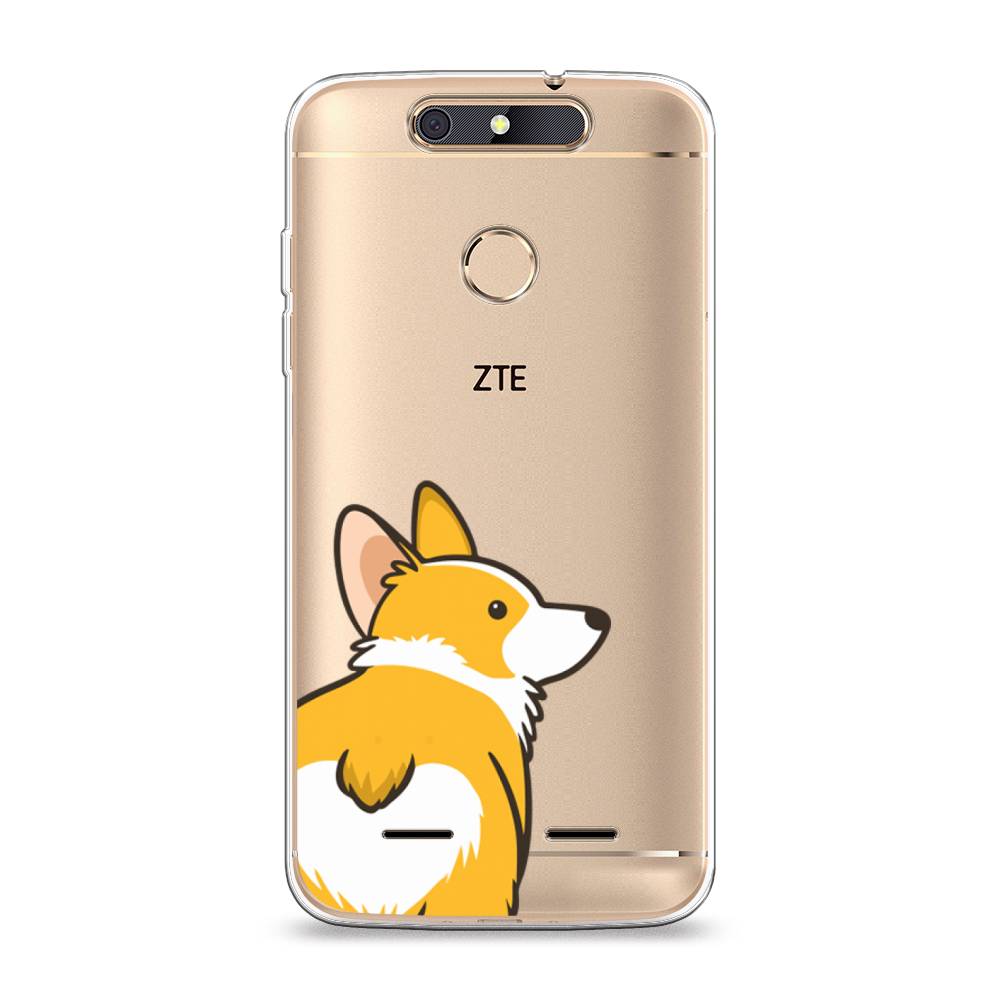

Чехол Awog на ZTE Blade V8 mini / ЗТЕ Блэйд V8 mini "Корги следуй за мной", 131950-2