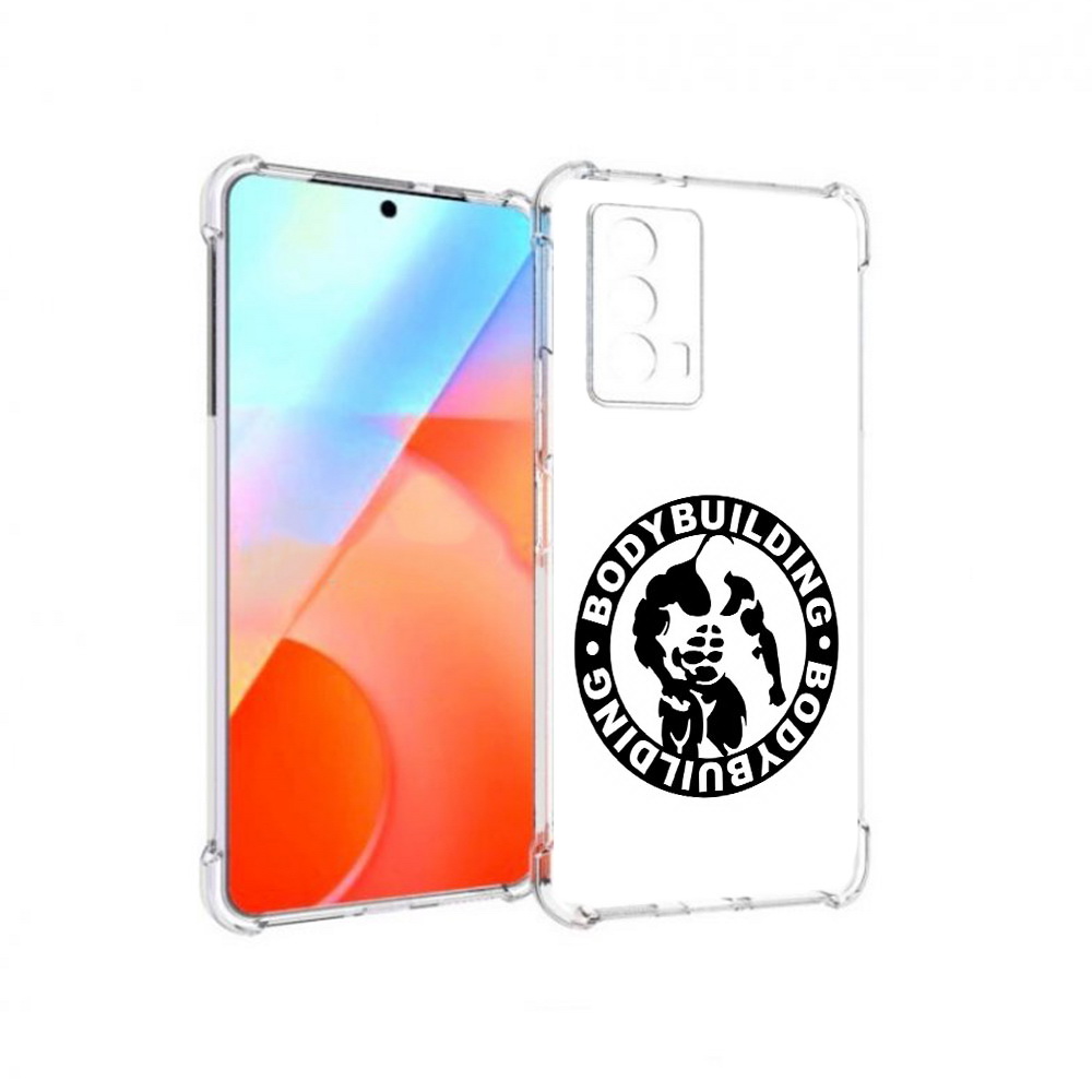 

Чехол MyPads Tocco для Vivo iQOO Z5 бодибилдинг (PT226980.401.240), Прозрачный, Tocco