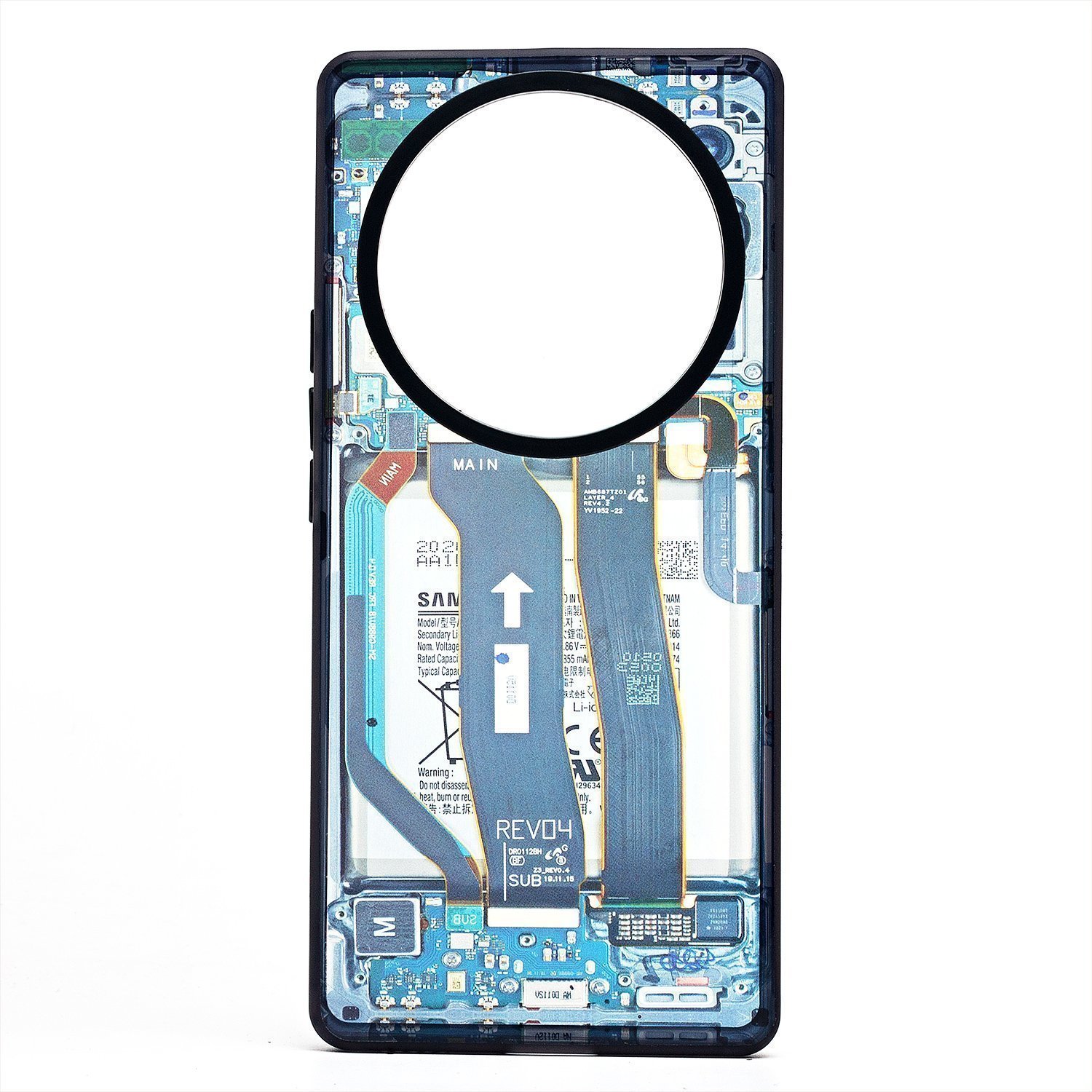 

Чехол Huawei Honor X9a (RMO-NX1) пластиковый (рис. 088) <голубой>