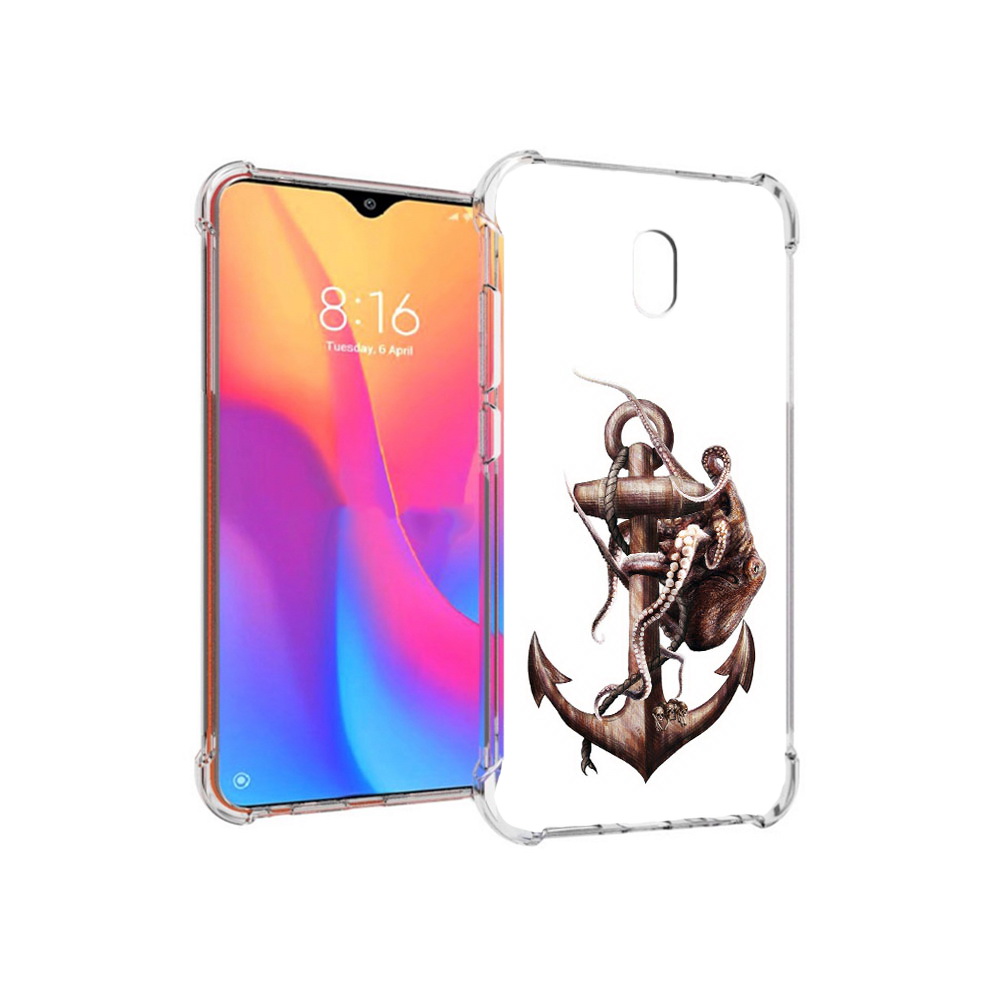 

Чехол MyPads Tocco для Xiaomi Redmi 8A ржавый якорь (PT138948.272.579), Прозрачный, Tocco