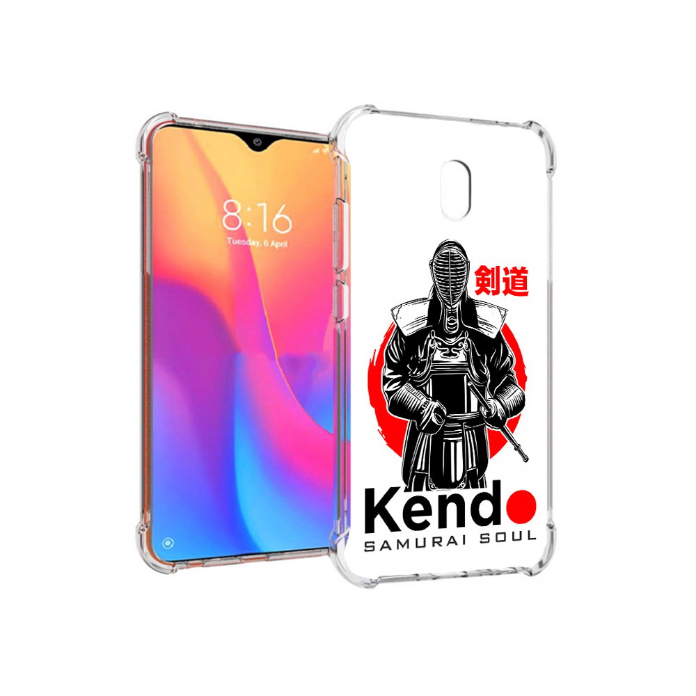 

Чехол MyPads Tocco для Xiaomi Redmi 8A рисованый самурай (PT138948.272.581), Прозрачный, Tocco