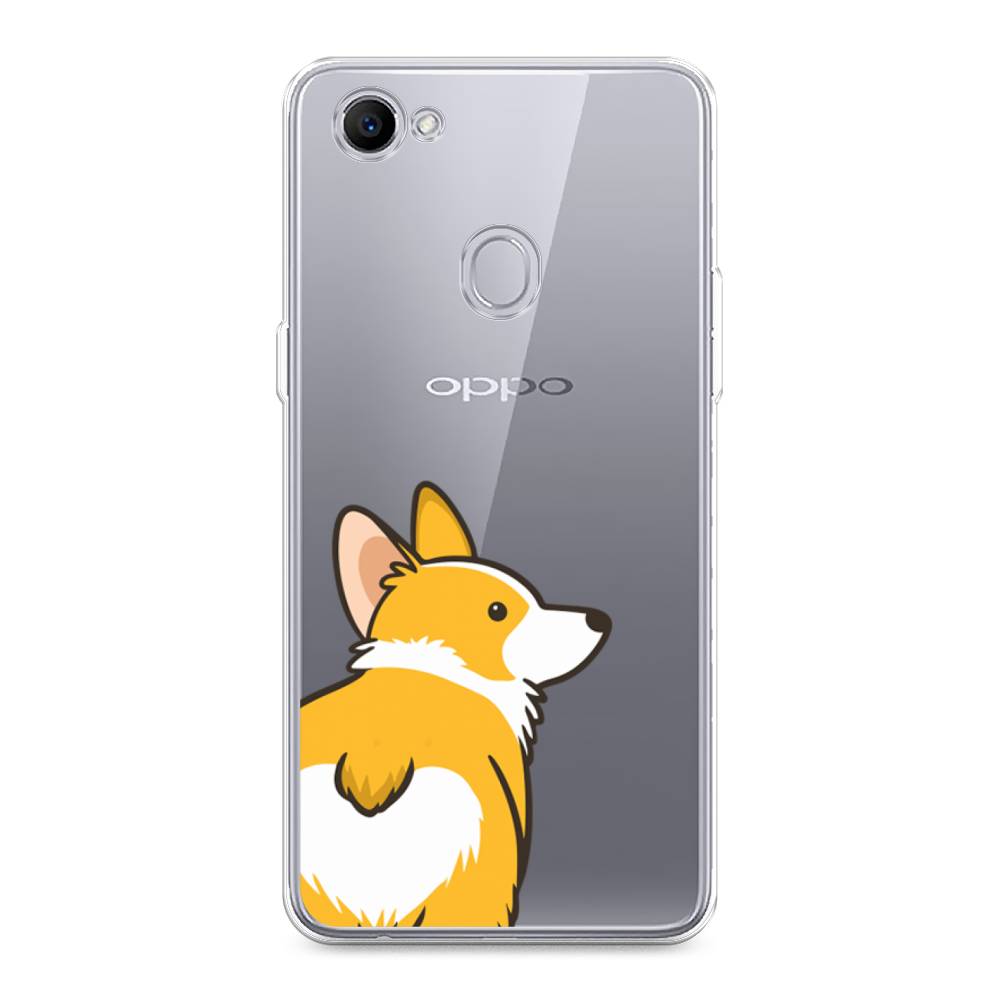 

Чехол Awog на Oppo F7 "Корги следуй за мной", Разноцветный, 250350-2