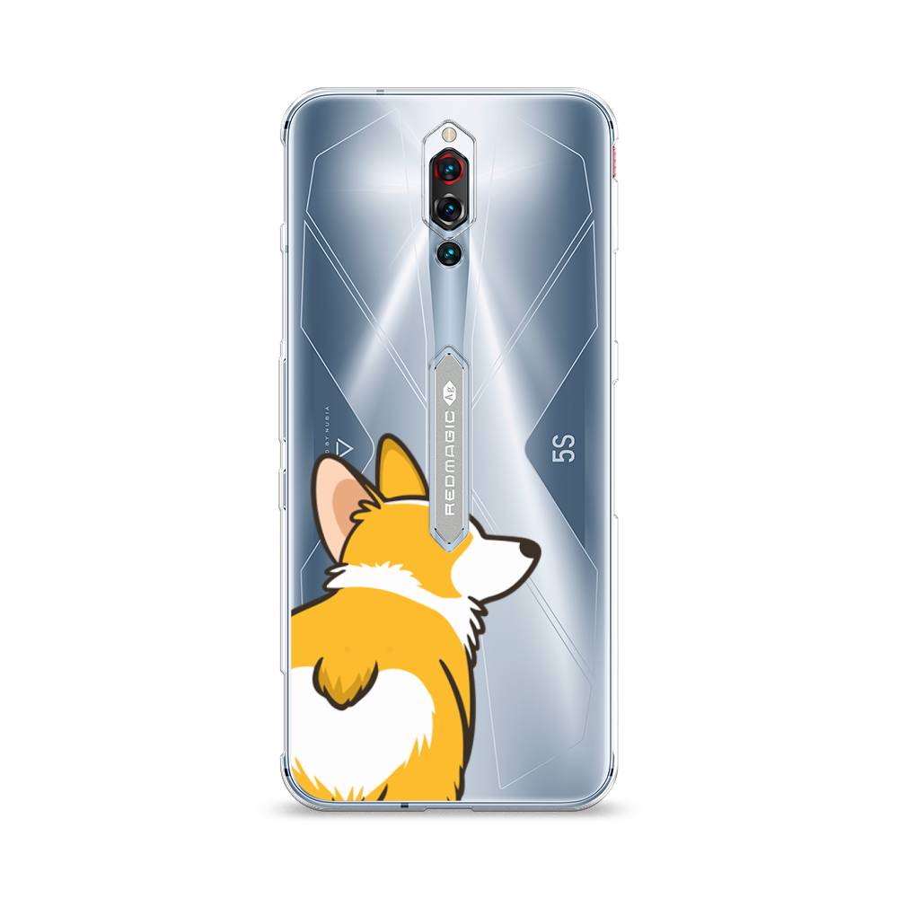 

Чехол Awog на ZTE Red Magic 5S / ЗТЕ Red Magic 5S "Корги следуй за мной", Разноцветный, 134250-2
