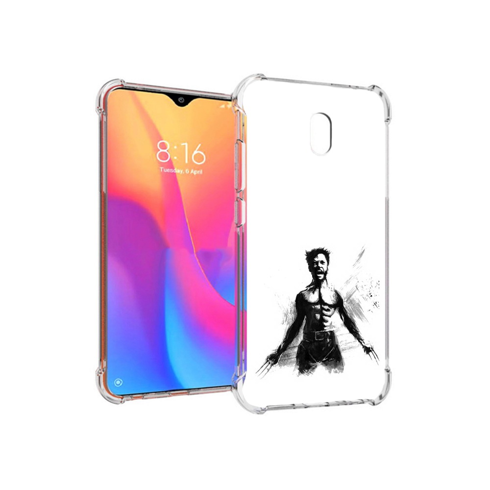 

Чехол MyPads Tocco для Xiaomi Redmi 8A росомаха (PT138948.272.587), Прозрачный, Tocco