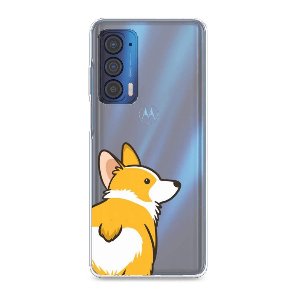 

Чехол Awog на Motorola Edge (2021) "Корги следуй за мной", Разноцветный, 242950-2