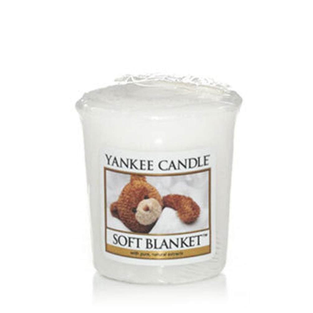 фото Аромасвеча для подсвечника, "мягкое одеяло" yankee candle