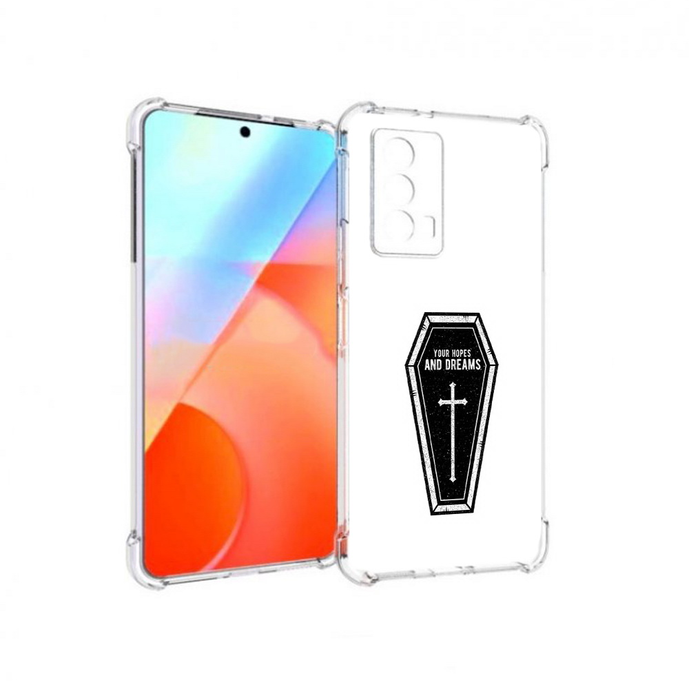 

Чехол MyPads Tocco для Vivo iQOO Z5 гроб с мечтами (PT226980.401.299), Прозрачный, Tocco