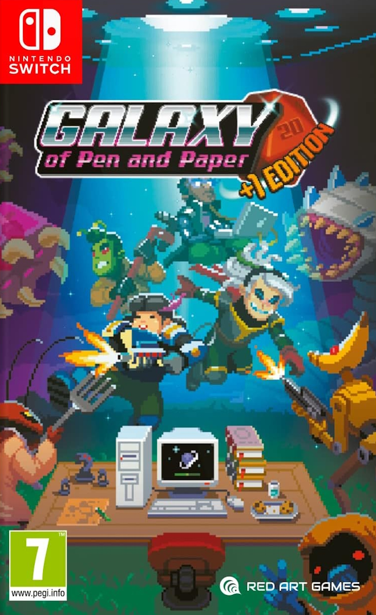 Игра Galaxy of Pen and Paper +1 Edition (Nintendo Switch, полностью на иностранном языке)