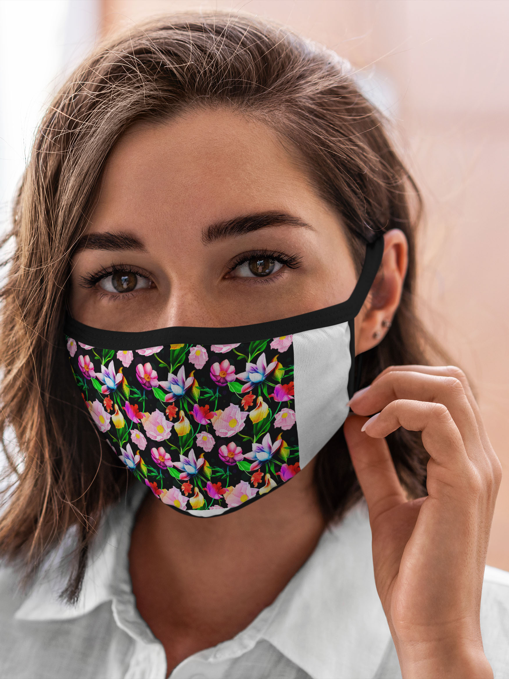 

Многоразовая маска унисекс Burnettie Цветы Разноцветие, Разноцветный, Цветы Разноцветие