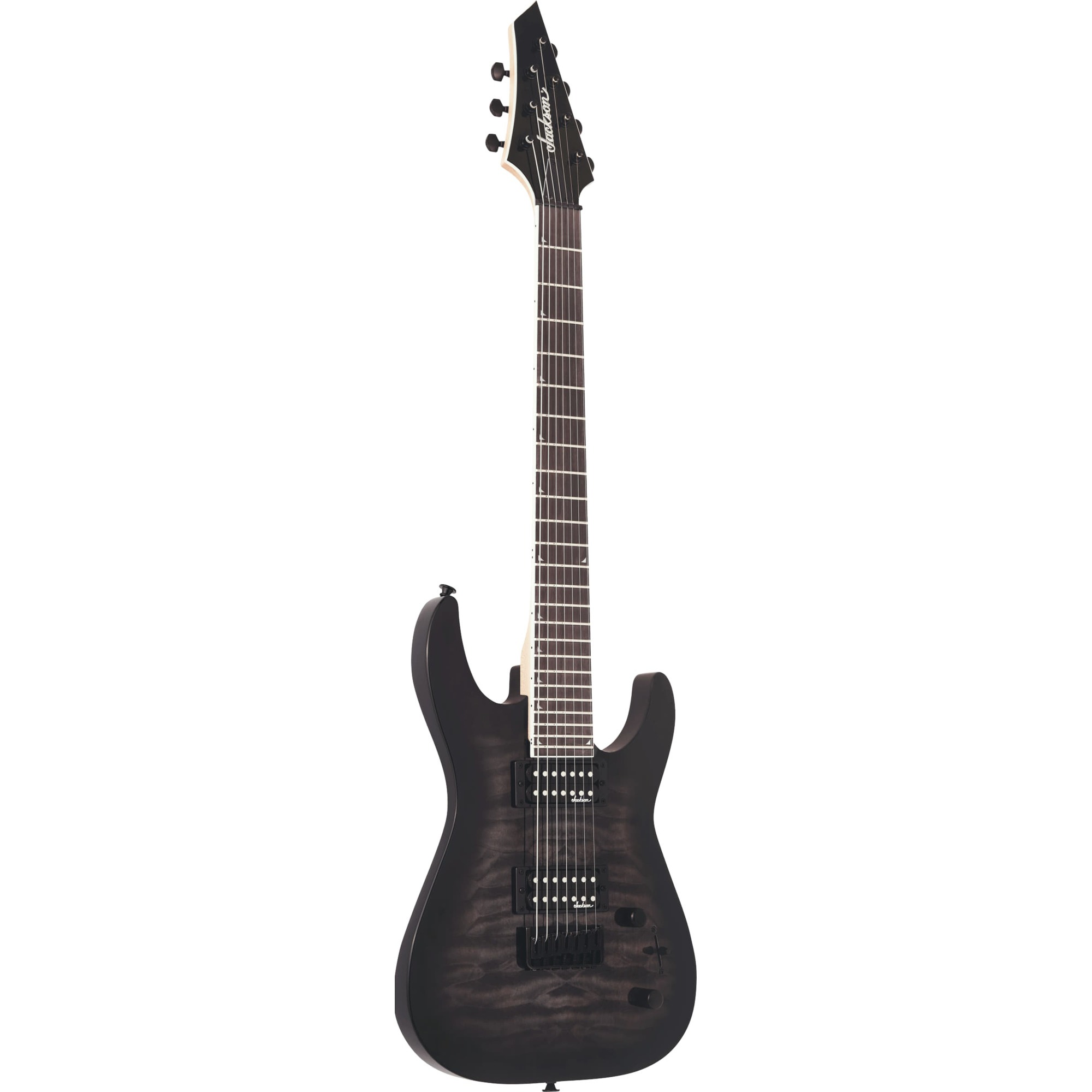 

Электрогитара JACKSON JS Series Dinky Arch Top JS22Q-7 DKA HT, JS Series Dinky Arch Top JS22Q-7 DKA HT Amaranth Fingerboard Transparent Black Burst