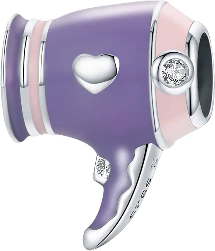 

Шарм из серебра bamoer SCC1865, фианит, SCC1865