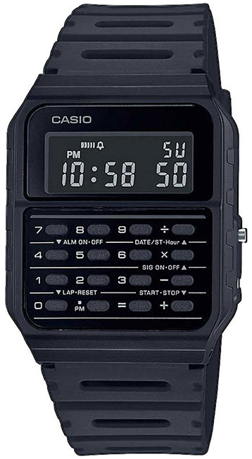 

Наручные часы мужские Casio CA-53WF-1B черные, CA-53WF-1B