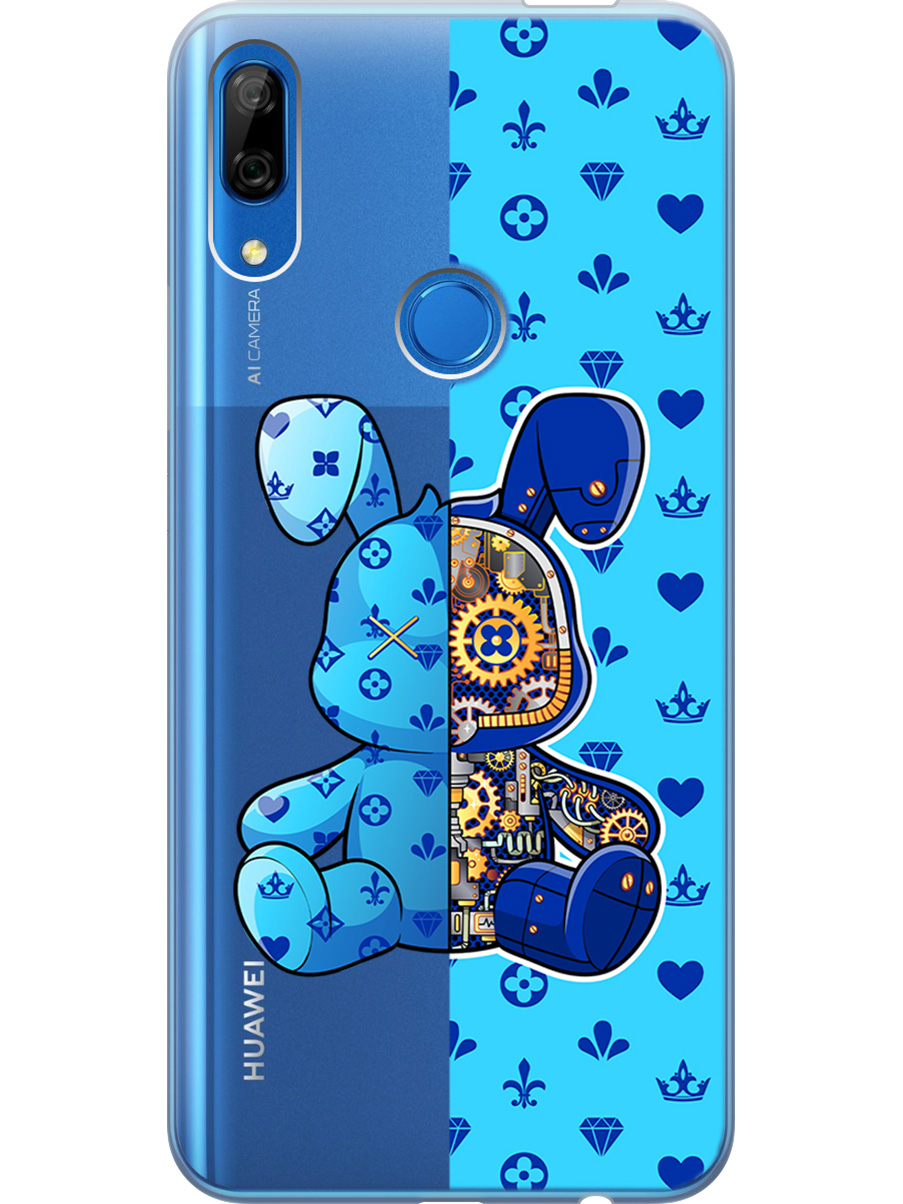 

Чехол на Honor 9X/9X Premium, Huawei P Smart Z/Y9 Prime (2019) 812453, Прозрачный;голубой;синий, 721096571