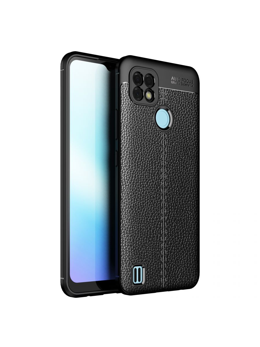 

Чехол Fibre для смартфона Realme C21 Черный