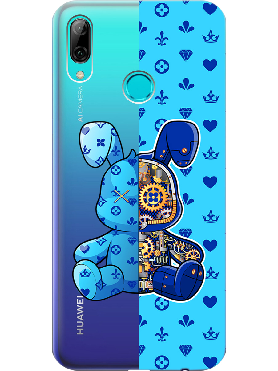 

Силиконовый чехол на Honor 10 Lite, Huawei P Smart (2019) с принтом 812471, Прозрачный;голубой;синий, 720145871