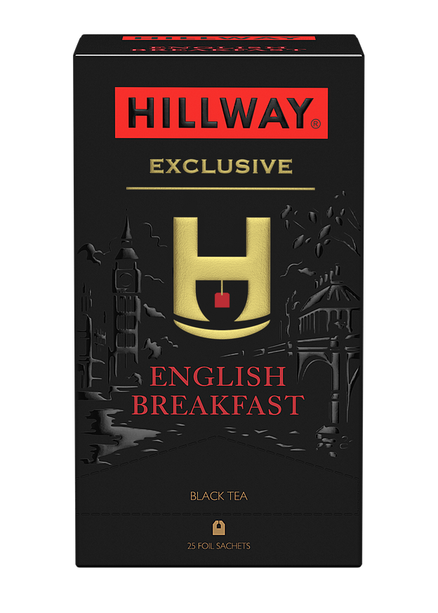 Чай черный Hillway English Breakfast в пакетиках 2 г х 25 шт