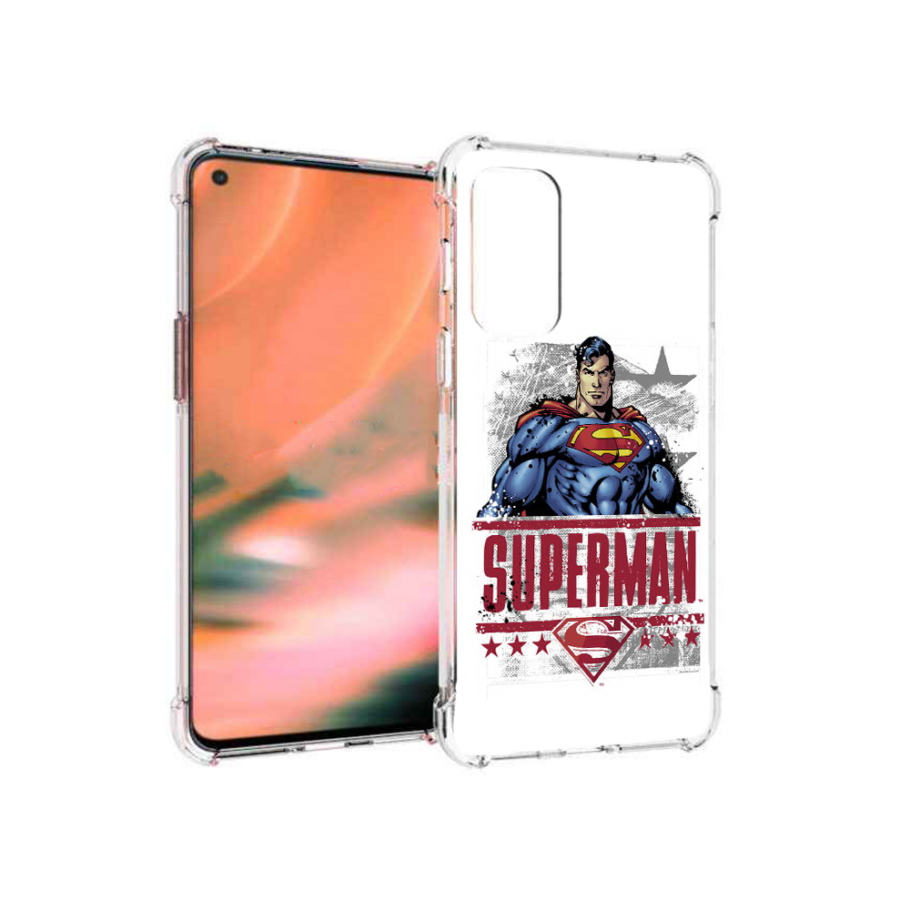 Чехол MyPads Tocco для OnePlus Nord 2 5G рисунок супермен (PT161451.125.583)