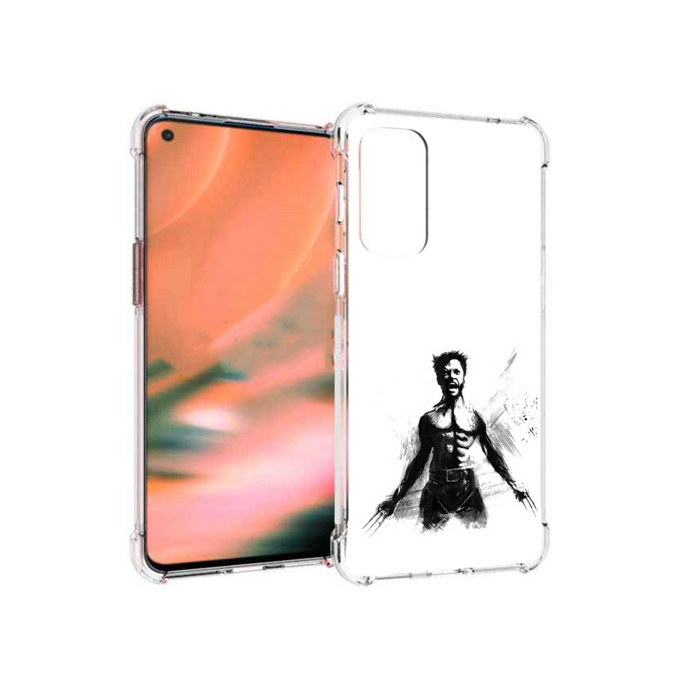 

Чехол MyPads Tocco для OnePlus Nord 2 5G росомаха (PT161451.125.587), Прозрачный, Tocco