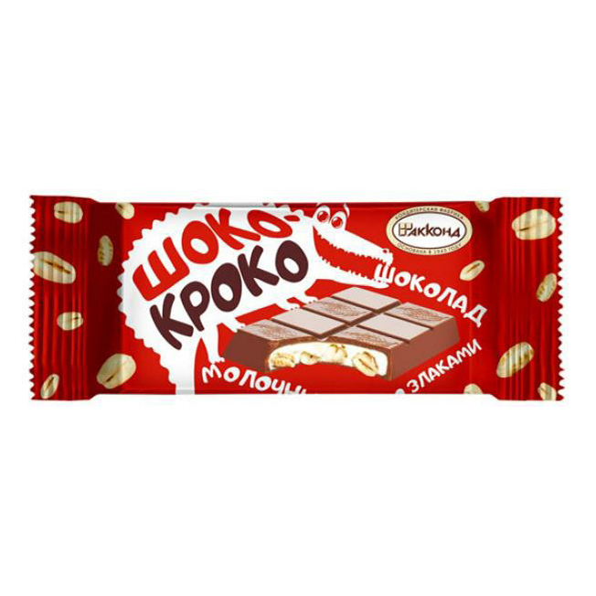 

Шоколад Акконд Шоко-кроко молочный со злаками